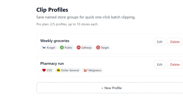 Creating a Clip Profile on ottoclipper.com